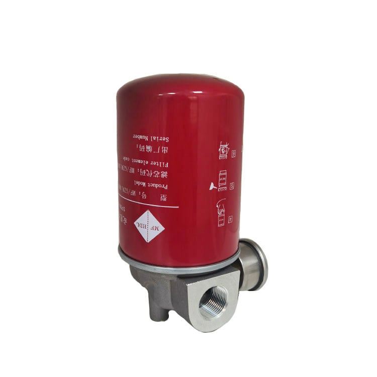 Hydraulic spin on filter