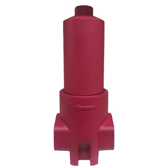 Red high pressure line filter